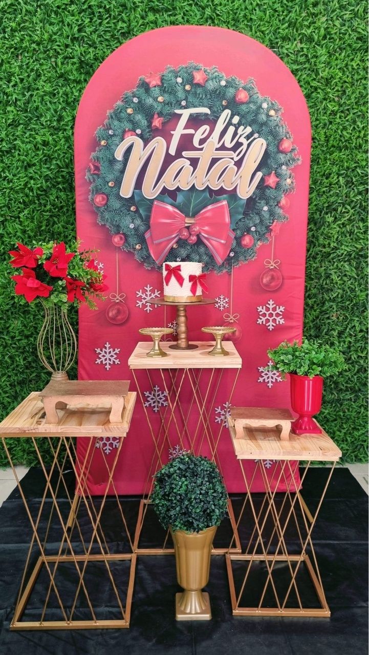 Feliz Natal Romano - Composição - Tchumfestasdecoracoes