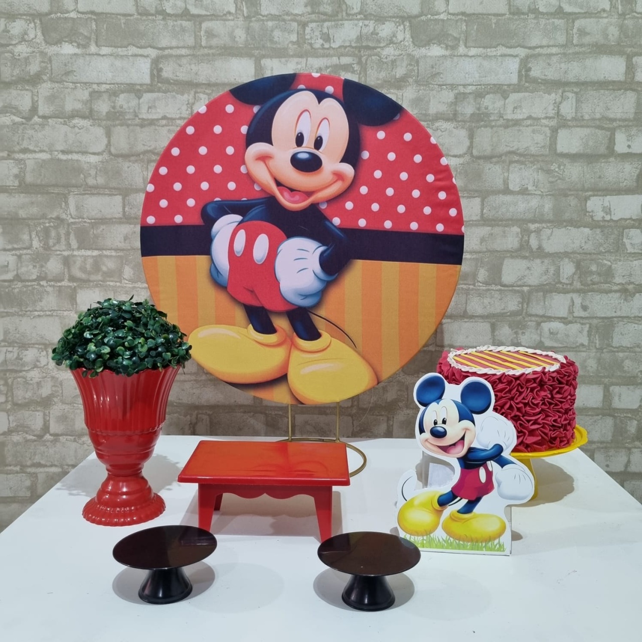 Mickey - Festa Na Mesa - Tchumfestasdecoracoes