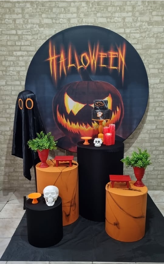 Halloween Abobóra - Tchumfestasdecoracoes