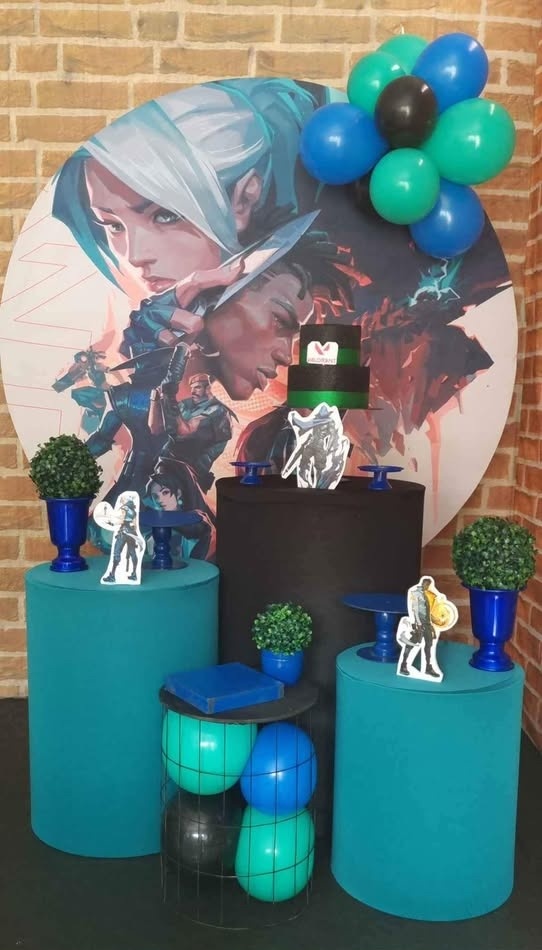 Valorant - Ouro - Tchumfestasdecoracoes