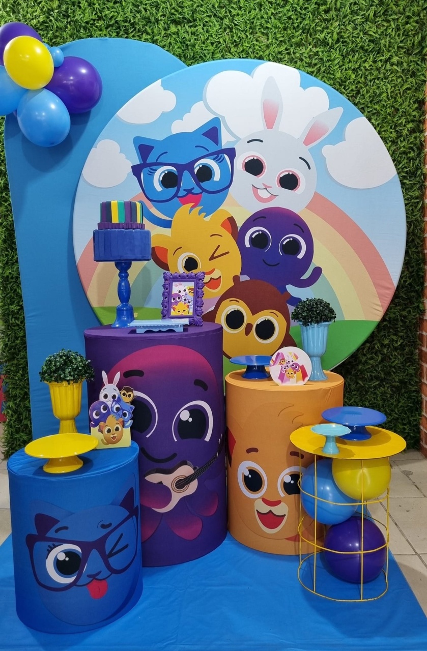 Bolofofos - Diamante - Tchumfestasdecoracoes