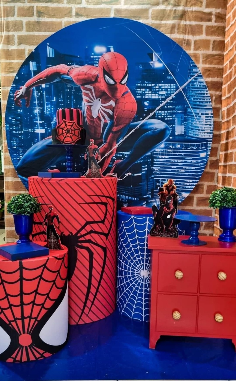 Homem-Aranha - Tchumfestasdecoracoes