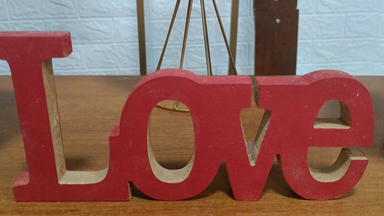 Palavra Love - Mandy Decor Festas