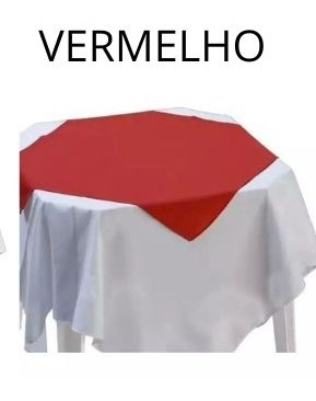Toalhas Cobre Manchas Vermelha - Mandy Decor Festas