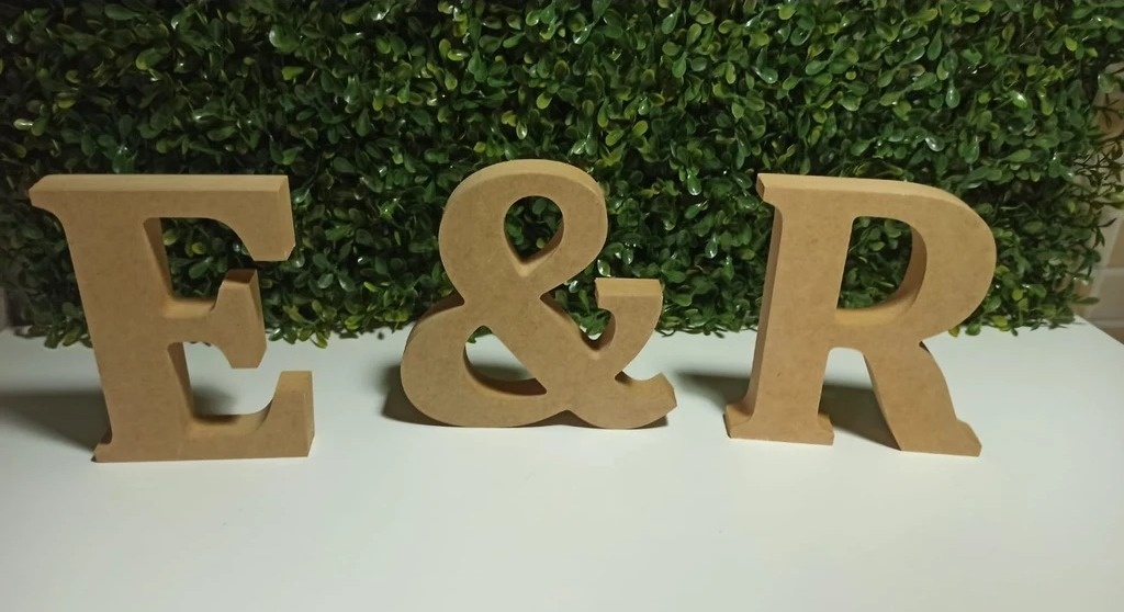 Letra de Mesa de Mdf - Mandy Decor Festas
