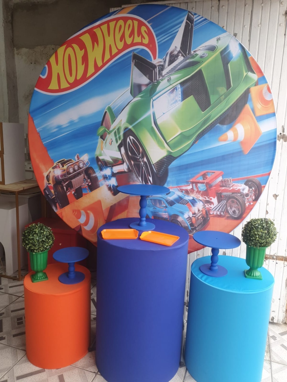 Kit P Hot Wheels - Mandy Decor Festas