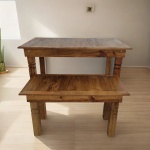 Kit de Mesa Rústica Pinus  - imagem 1