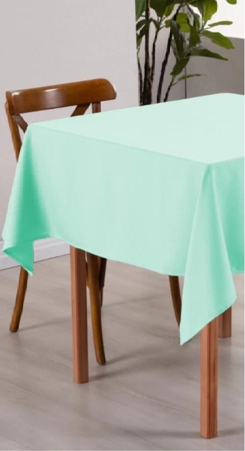 Toalhas de Mesa Verde Menta - Mandy Decor Festas