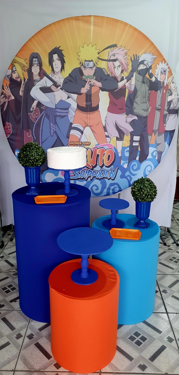 Kit P Naruto - Mandy Decor Festas