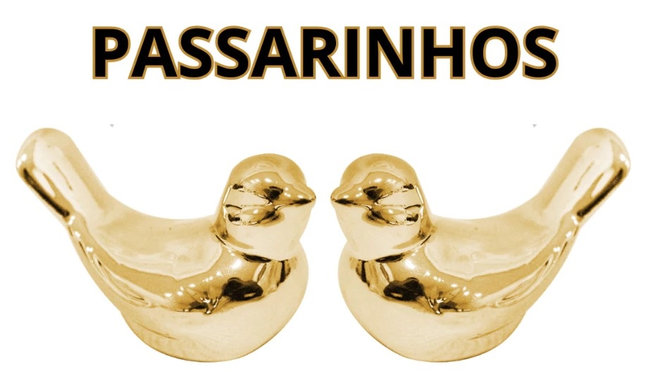 Casal de Passarinhos - Mandy Decor Festas