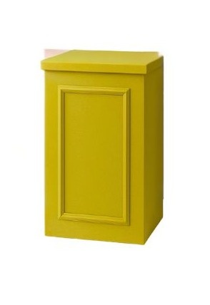 Mesa Fake Boiserie Amarela P - Mandy Decor Festas