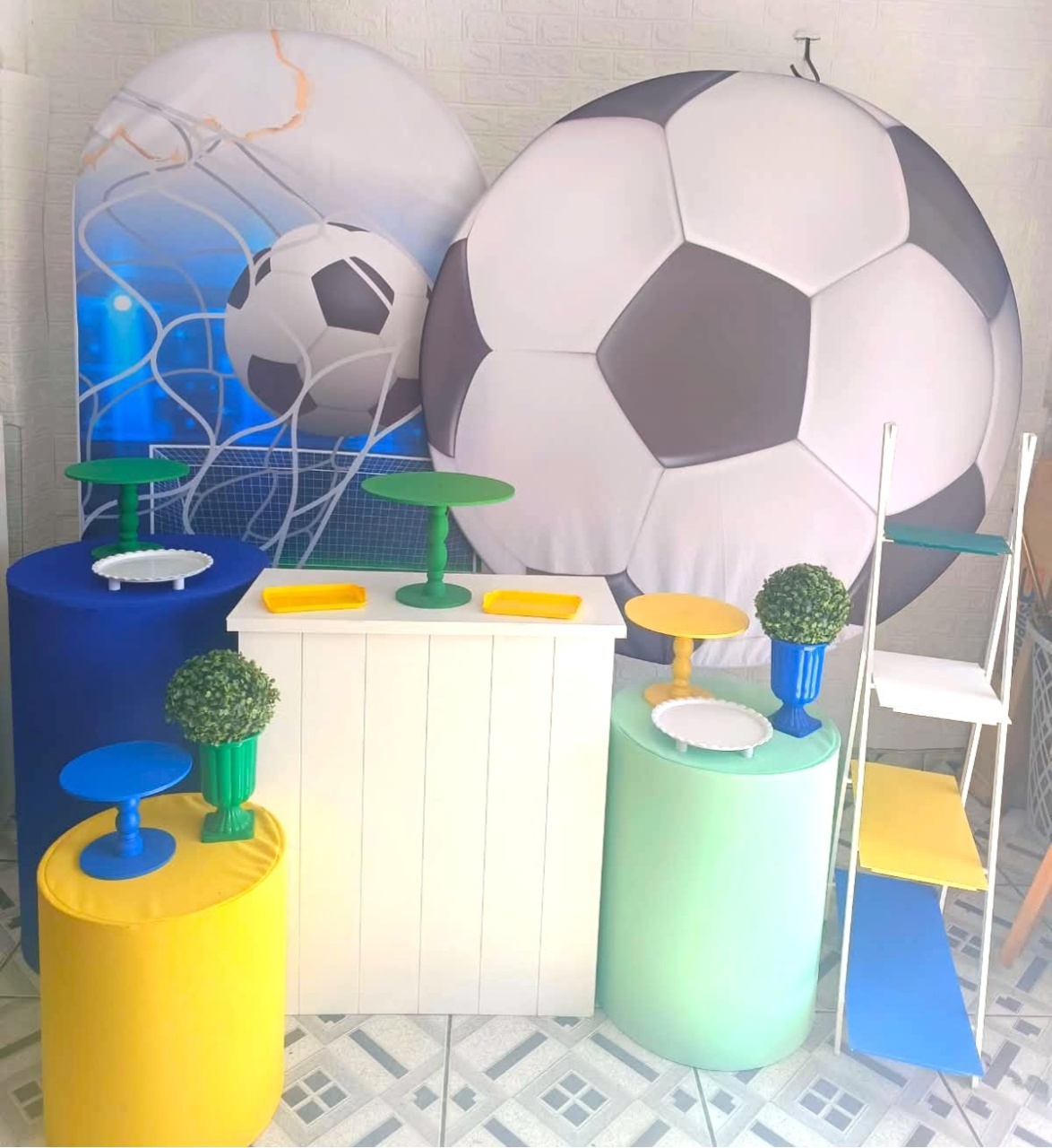 Kit Gg Copa Do Mundo - Mandy Decor Festas