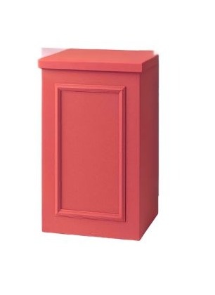 Mesa Fake Boiserie Vermelha M - Mandy Decor Festas