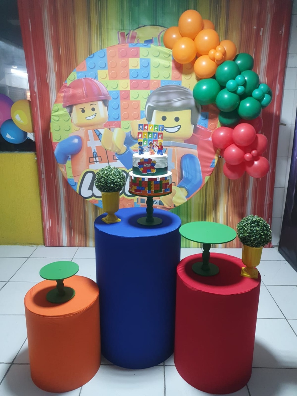 Kit P Lego - Mandy Decor Festas