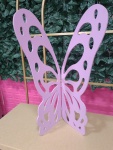 Borboleta de Chão de  Mdf Lilas M - imagem 2
