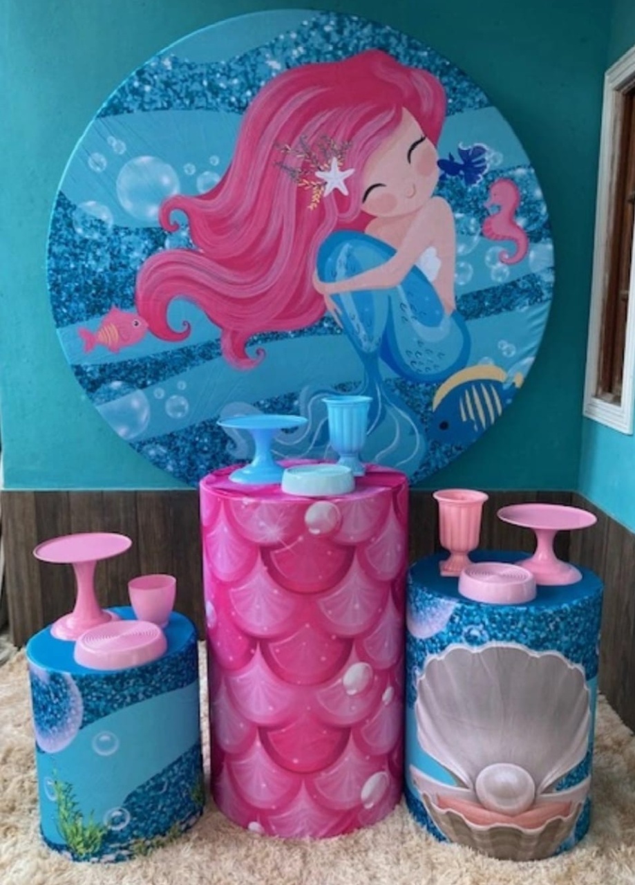 Kit Bronze Sereia - Mamães Festeiras