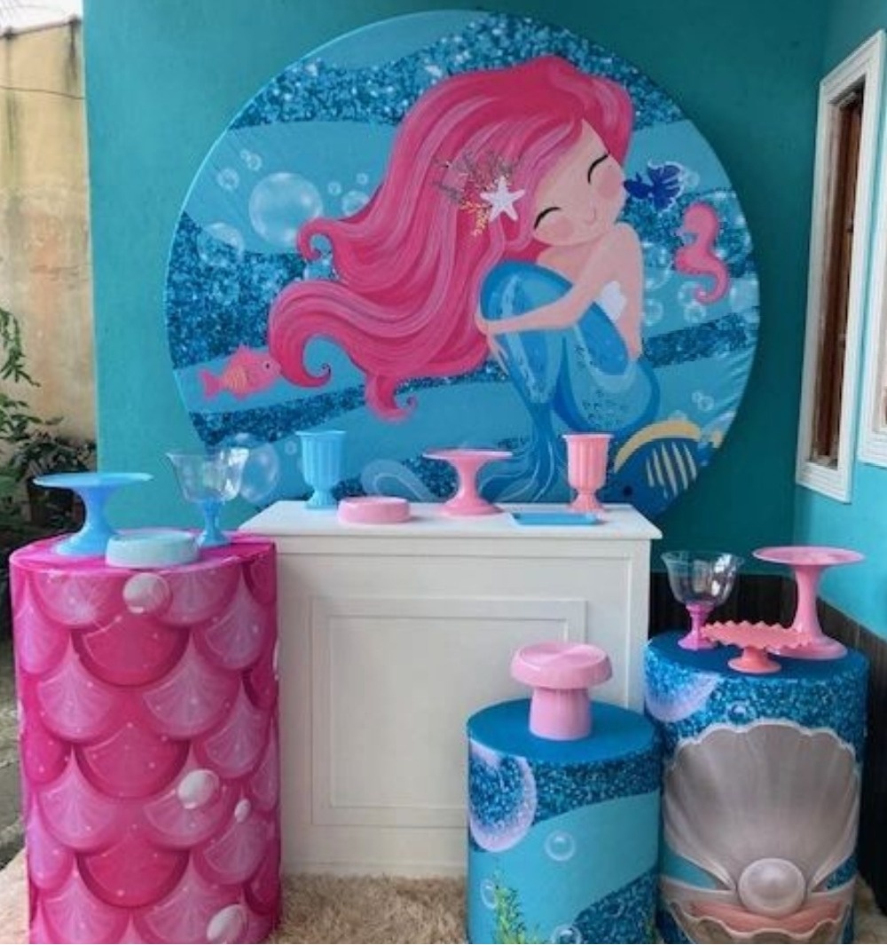 Kit Prata Sereia - Mamães Festeiras
