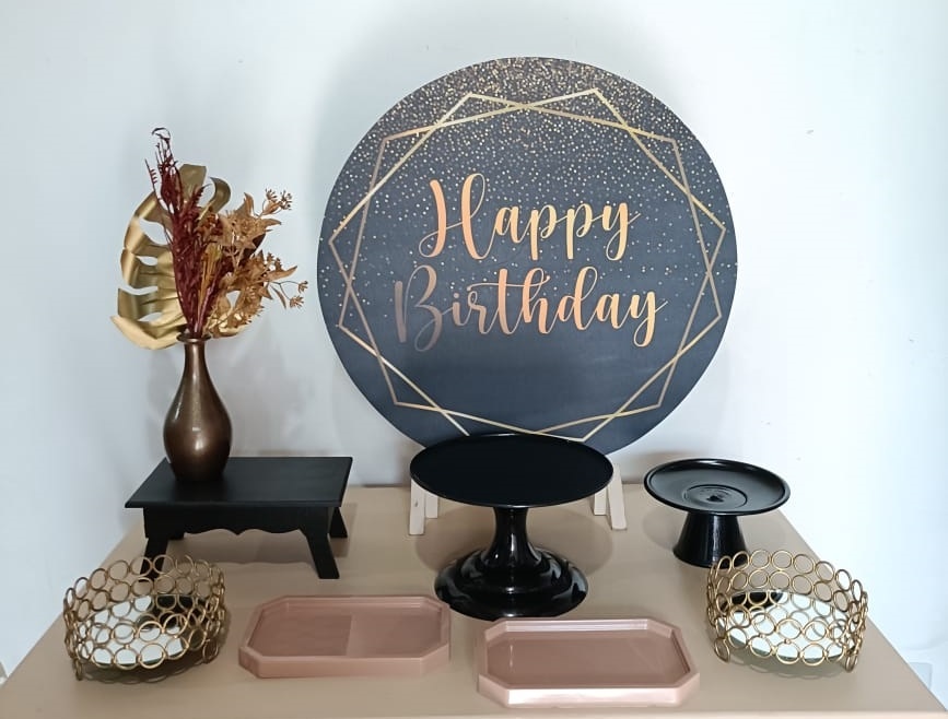 Mini Kit Happy Birthday - Mamães Festeiras