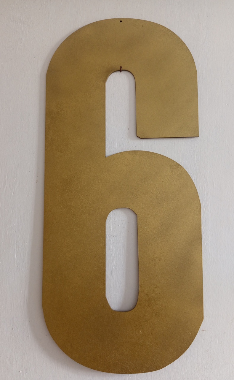 Aplique 6 Mdf 55Cm - Decorações Tatiane Andrade 