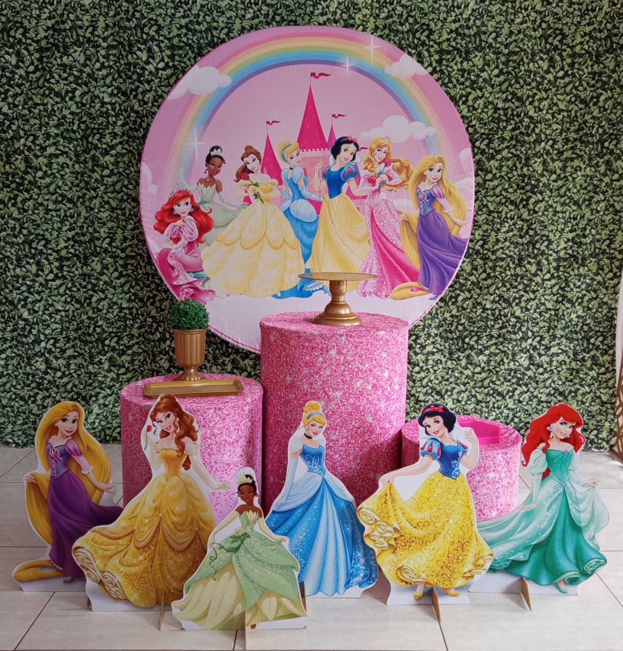 Kit Simples Princesas - Decorações Tatiane Andrade 