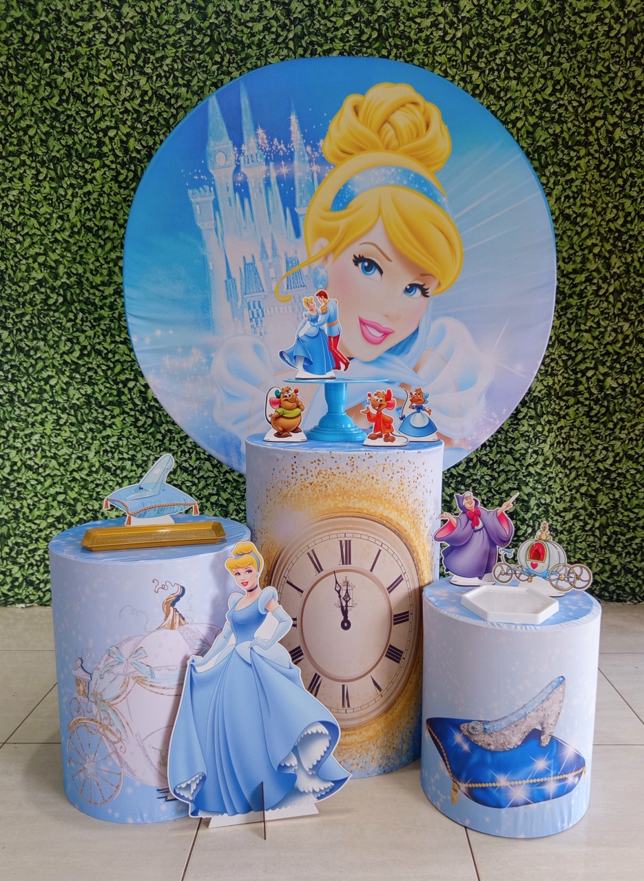 Kit Simples Cinderela - Decorações Tatiane Andrade 