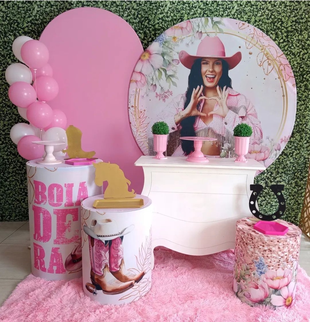 Kit Exclusivo Ana Castela - Decorações Tatiane Andrade 