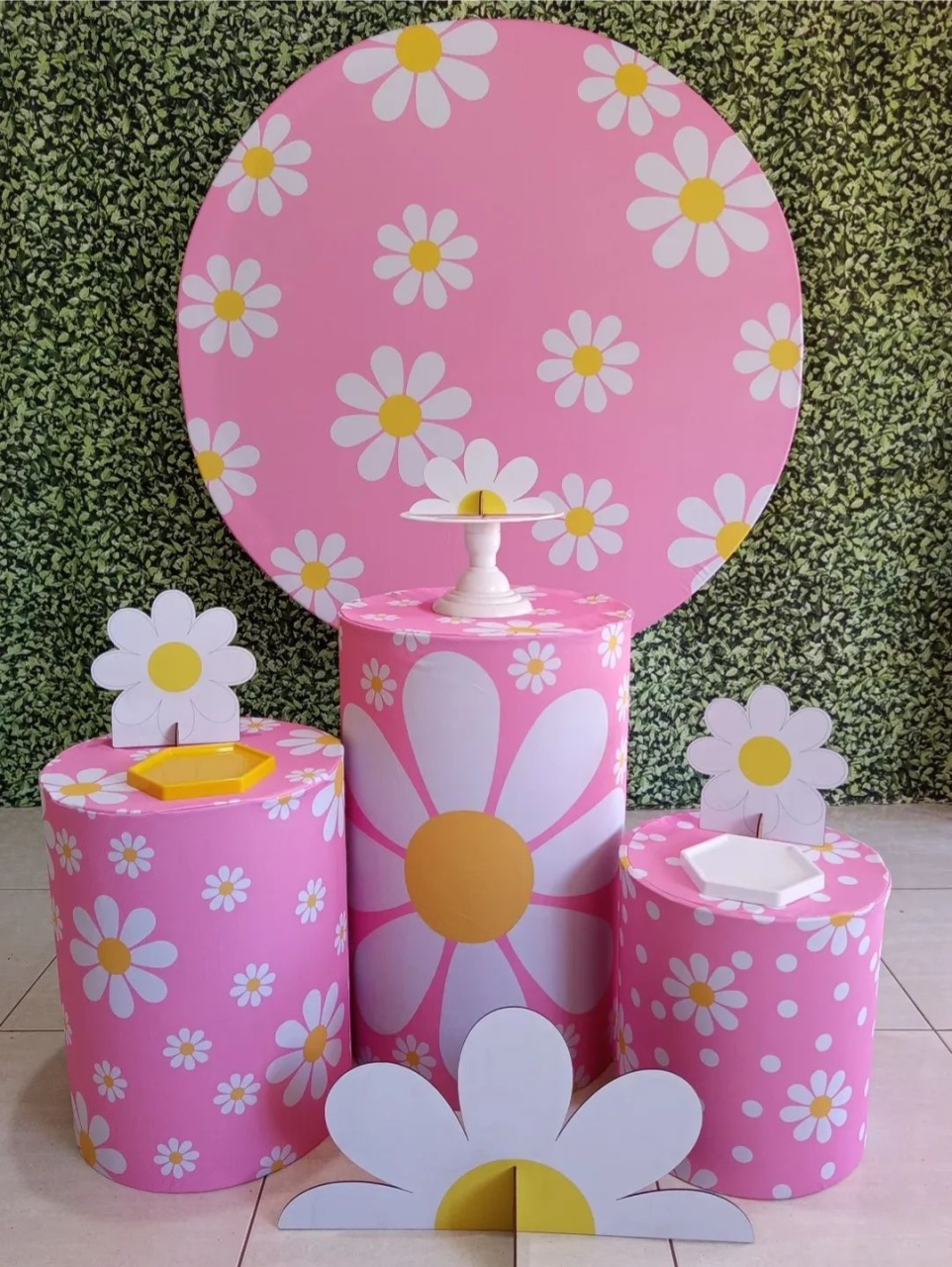 Kit Simples Margarida - Decorações Tatiane Andrade 