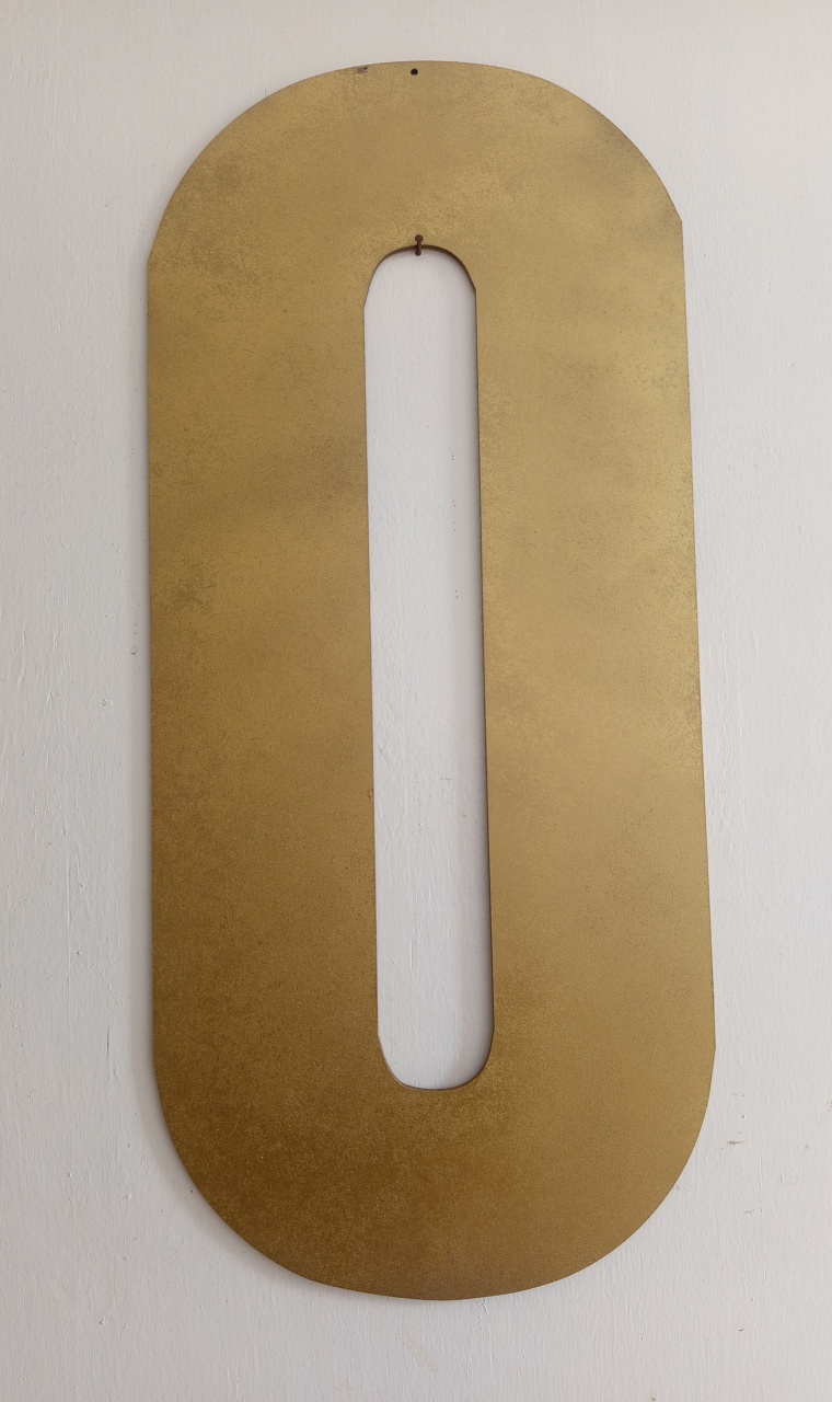 Aplique 0 Mdf 55Cm - Decorações Tatiane Andrade 