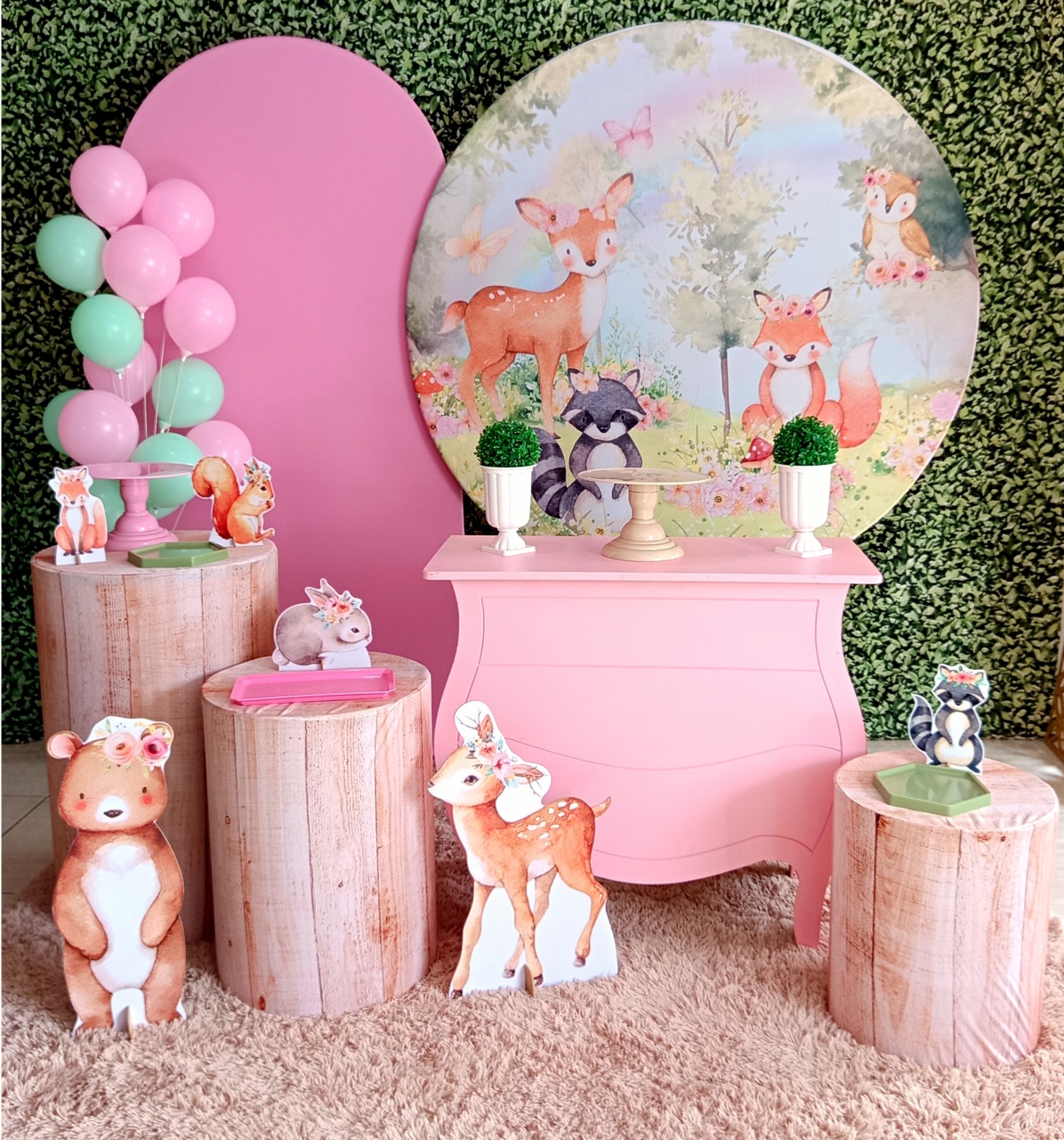 Kit Exclusivo Bosque Encantado - Decorações Tatiane Andrade 