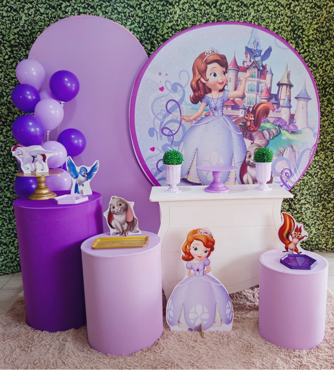 Kit Exclusivo Princesa Sofia - Decorações Tatiane Andrade 