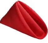 Guardanapo de Boca de Oxford Vermelho - Balloon Party Eventos