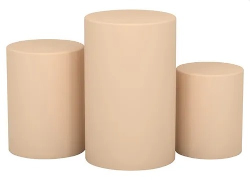 Kit Trio Capas Cilindro Bege - Balloon Party Eventos