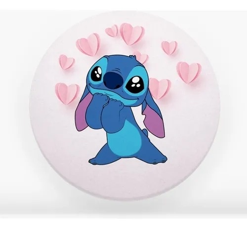 Painel Redondo Stitch - Balloon Party Eventos