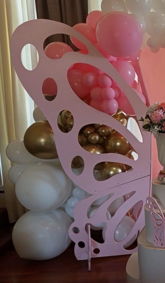 Borboleta Mdf Grande  - Balloon Party Eventos