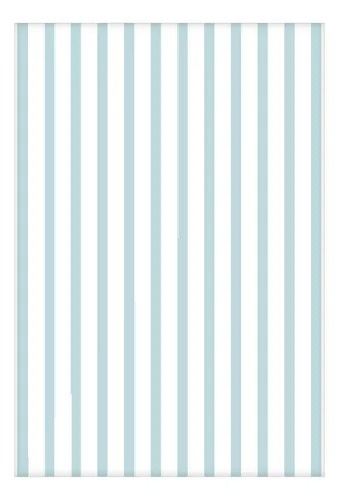 Painel Romano Listrado Azul Claro - Balloon Party Eventos