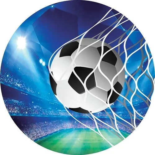 Painel Redondo Futebol - Balloon Party Eventos