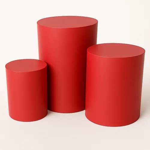 Kit Capas Cilindro Vermelho  - Balloon Party Eventos