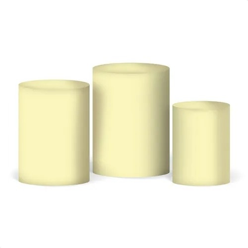 Kit Capas Cilindro Amarelo Pastel - Balloon Party Eventos