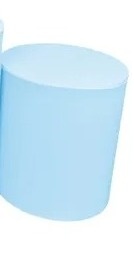 Capa Cilindro Azul Pastel P - Balloon Party Eventos