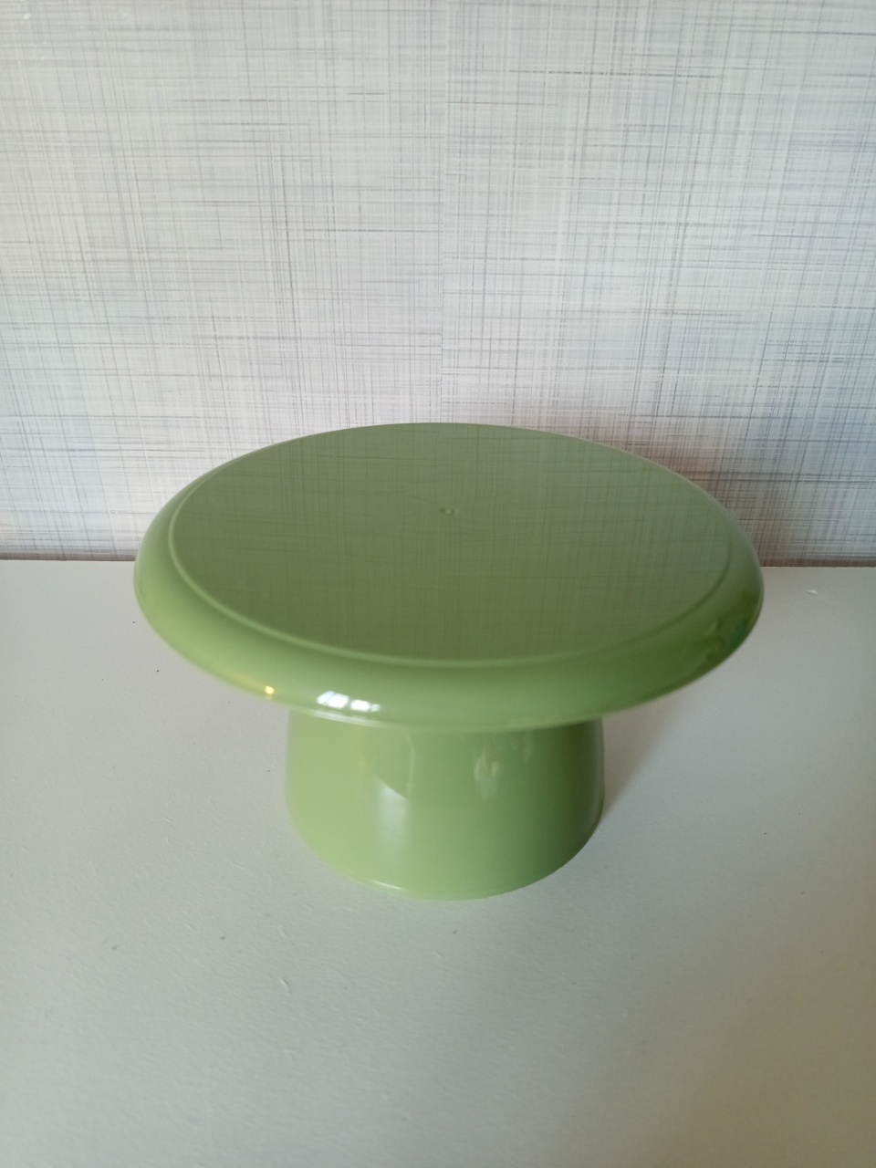 Bandeja Cogumelo Liso Verde Menta P - Balloon Party Eventos