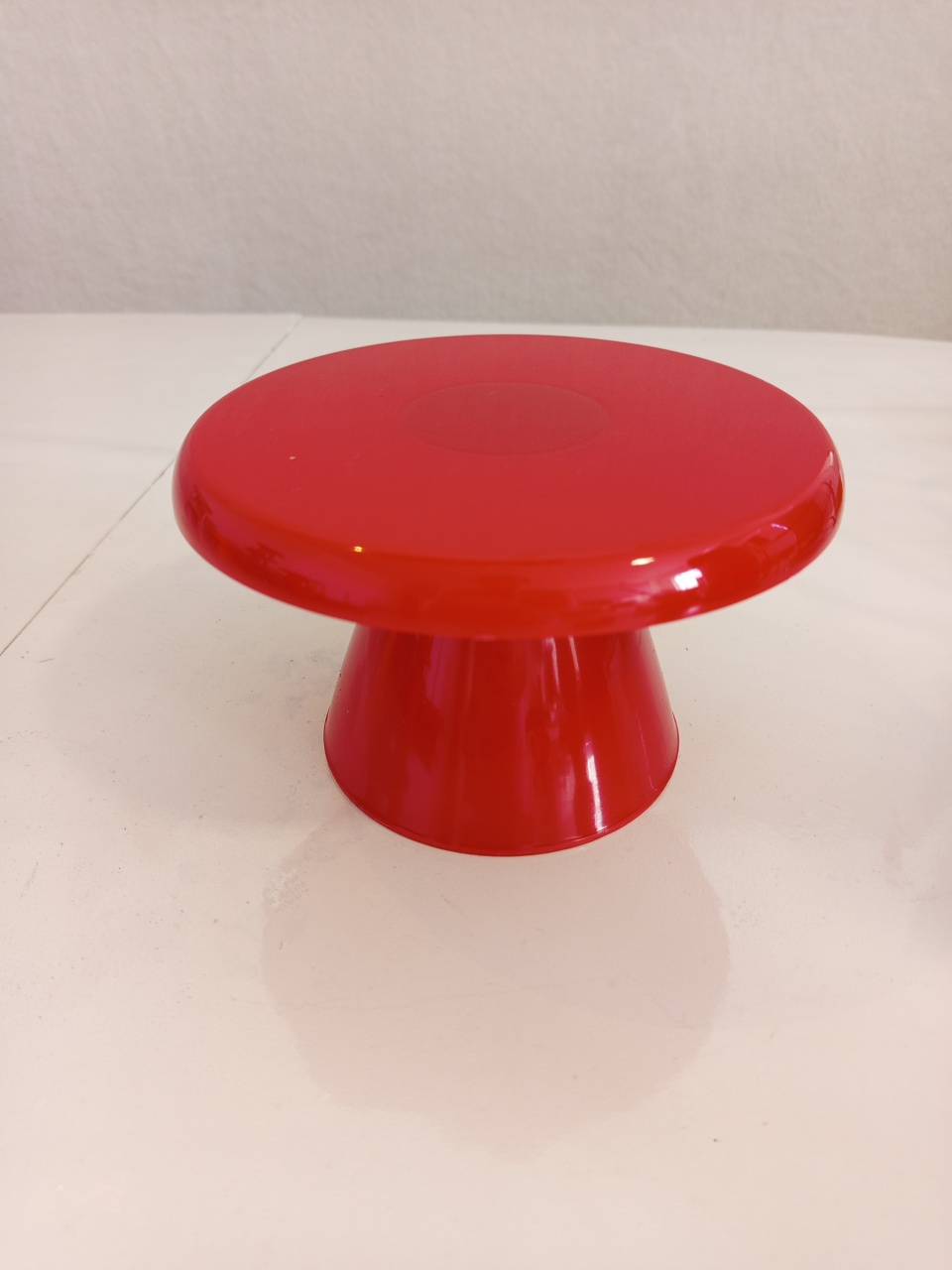 Bandeja Cake P Vermelha - Balloon Party Eventos