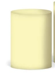 Capa Cilindro Amarelo Pastel P - Balloon Party Eventos