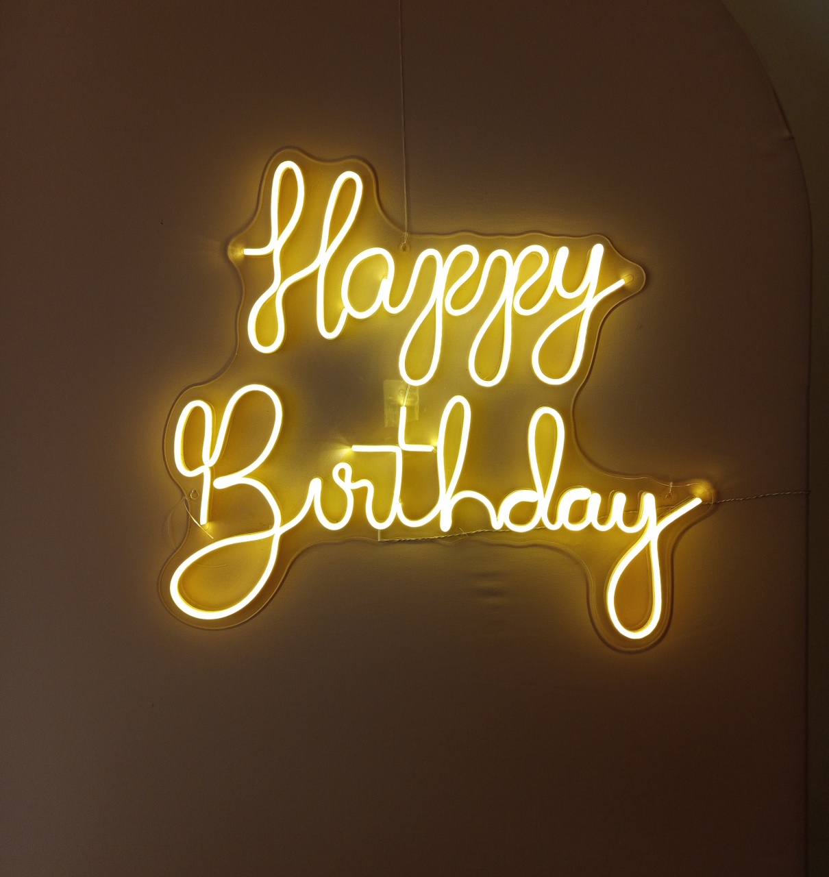 Happy Birthday de Led  - Balloon Party Eventos