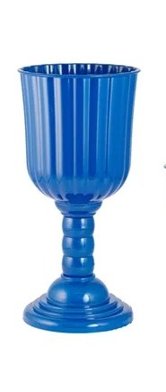 Vaso Dubai G Azul Royal - Balloon Party Eventos