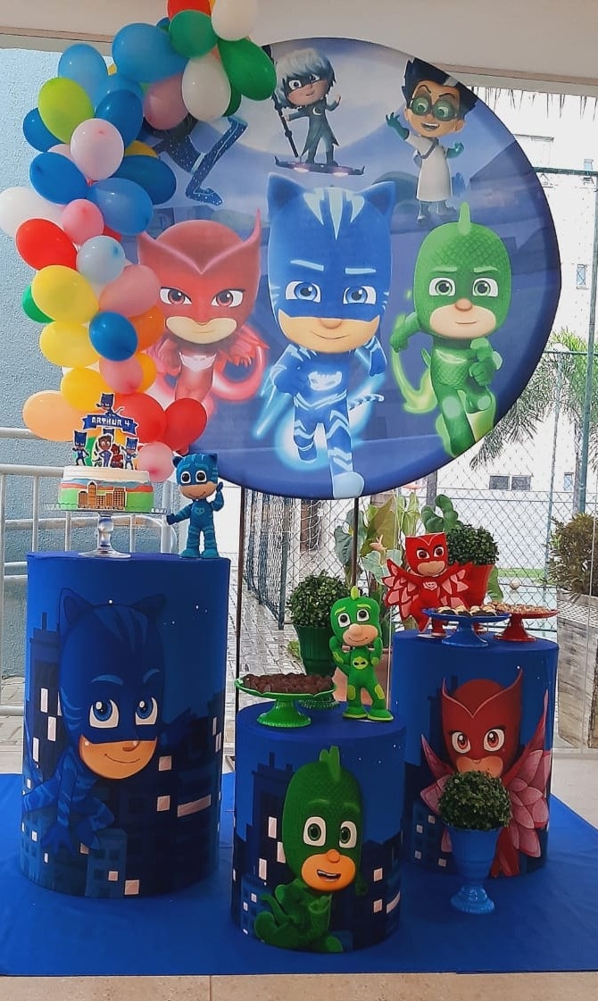 Pj Masks Básico - kitfestabh