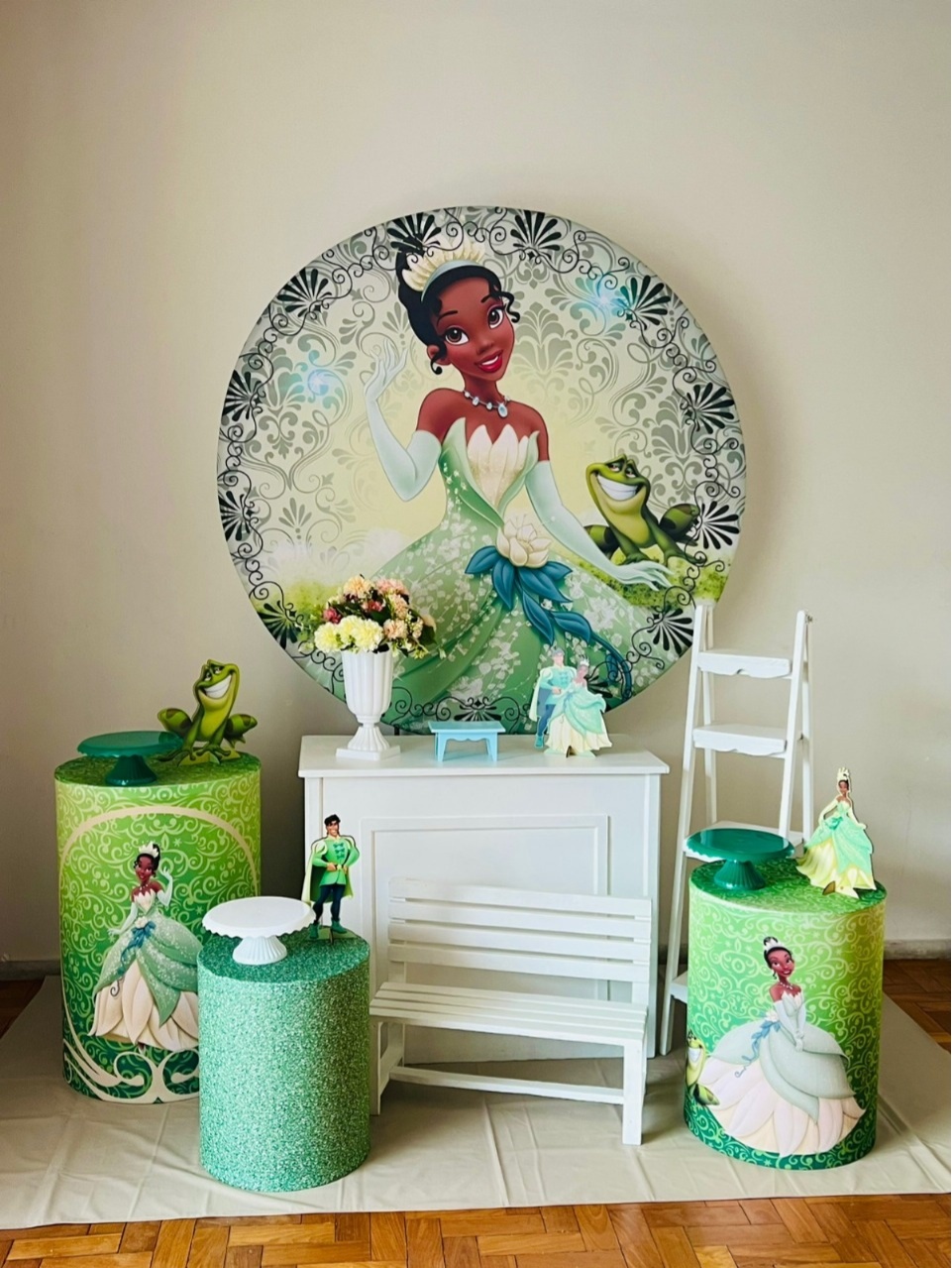 A Princesa E O Sapo - Princesa Tiana - kitfestabh