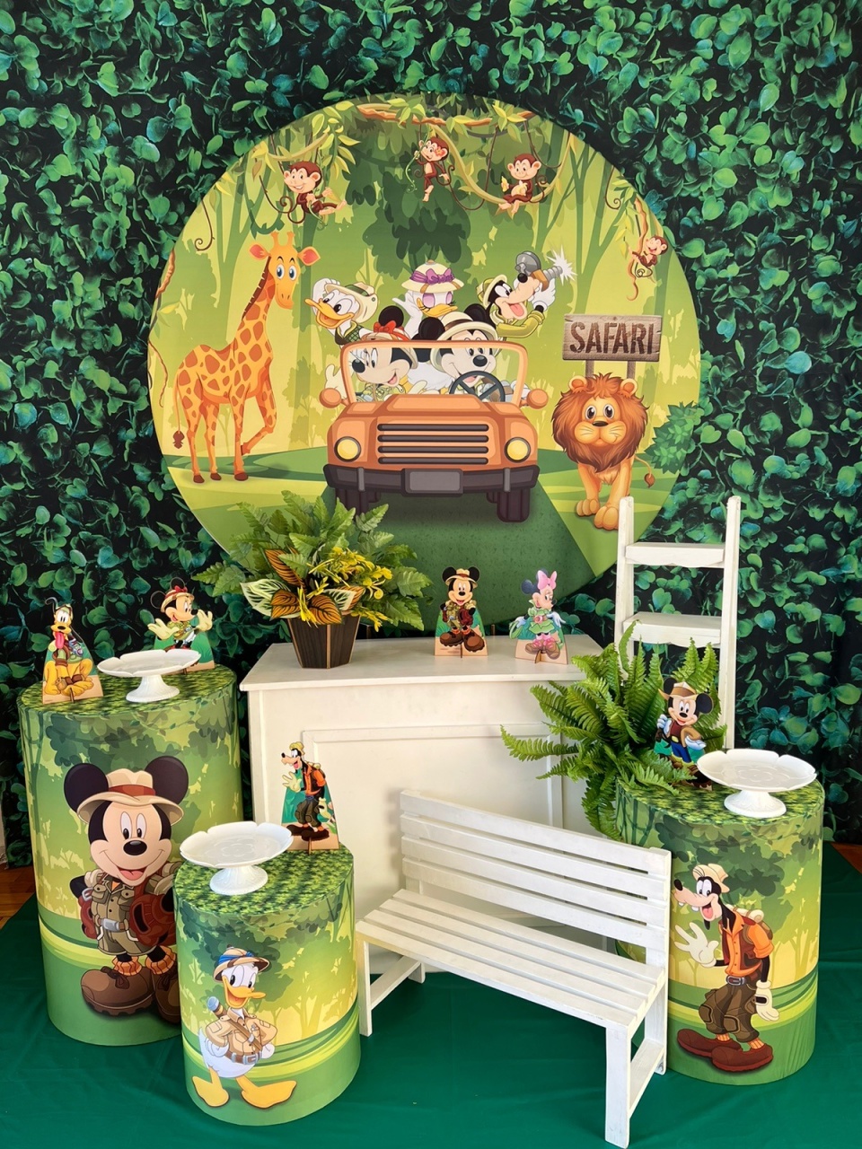 Mickey Safari Básico - kitfestabh