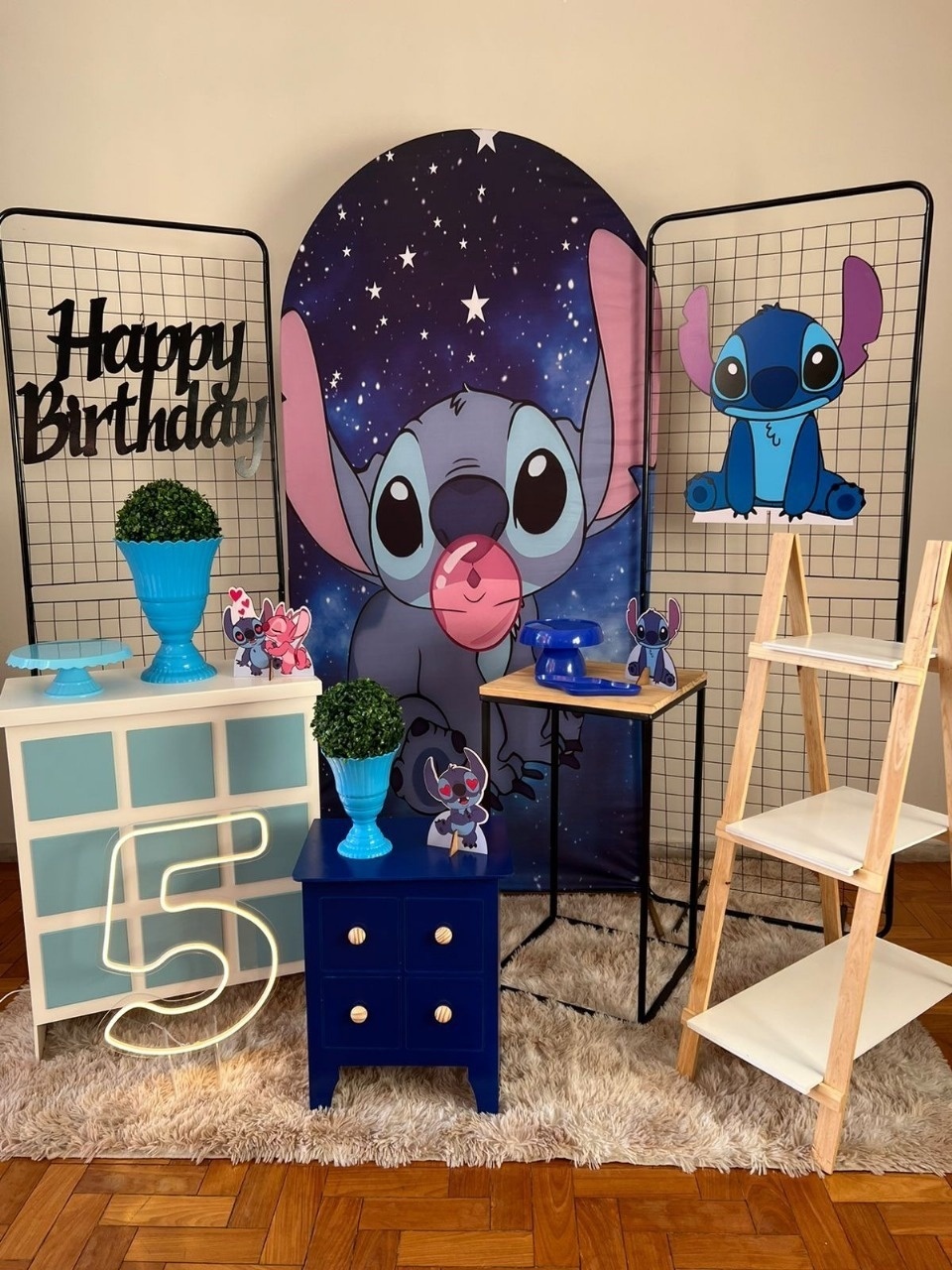 Stitch Azul - kitfestabh