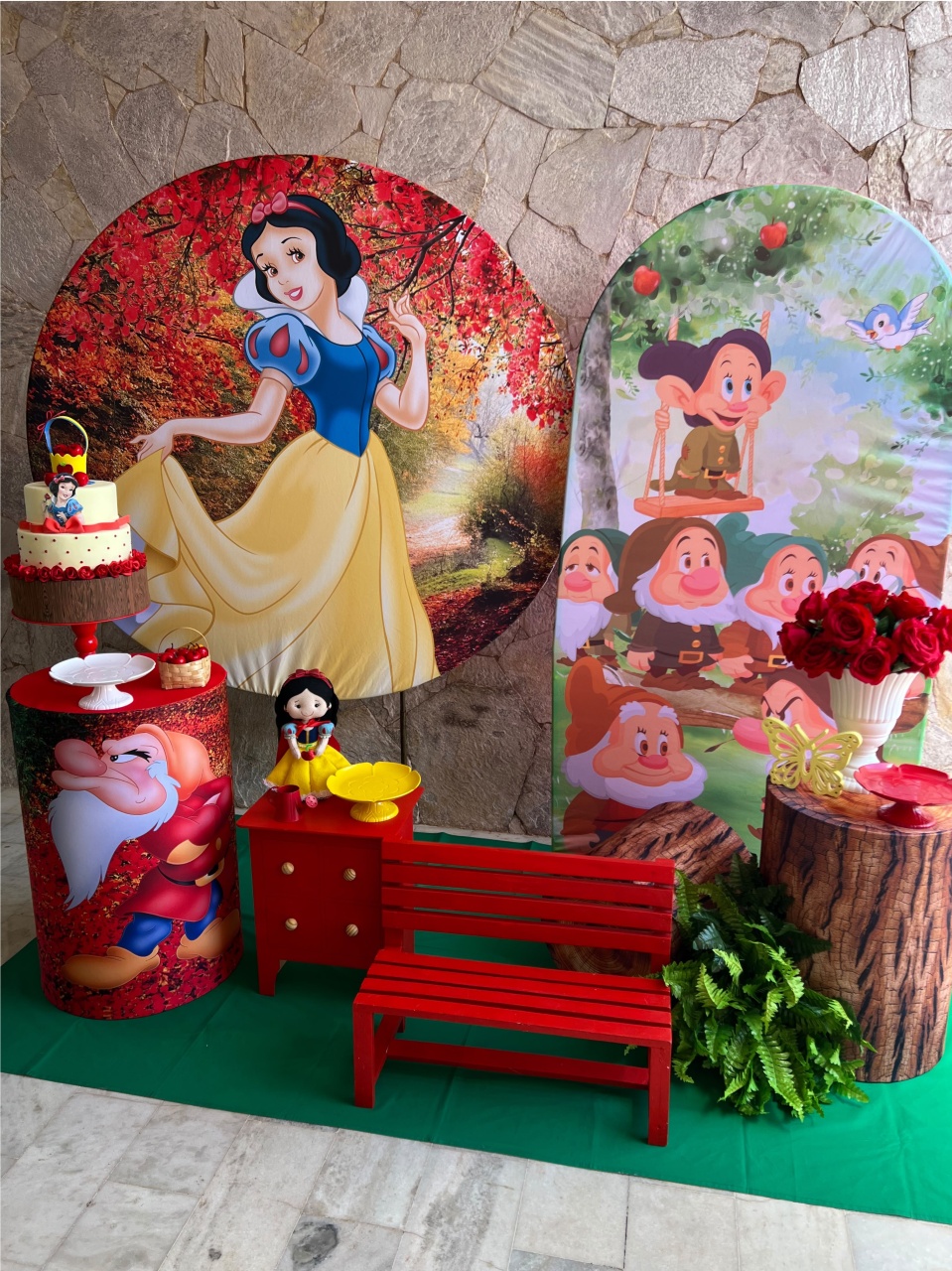 Branca de Neve Ii Completo Com Romano - kitfestabh
