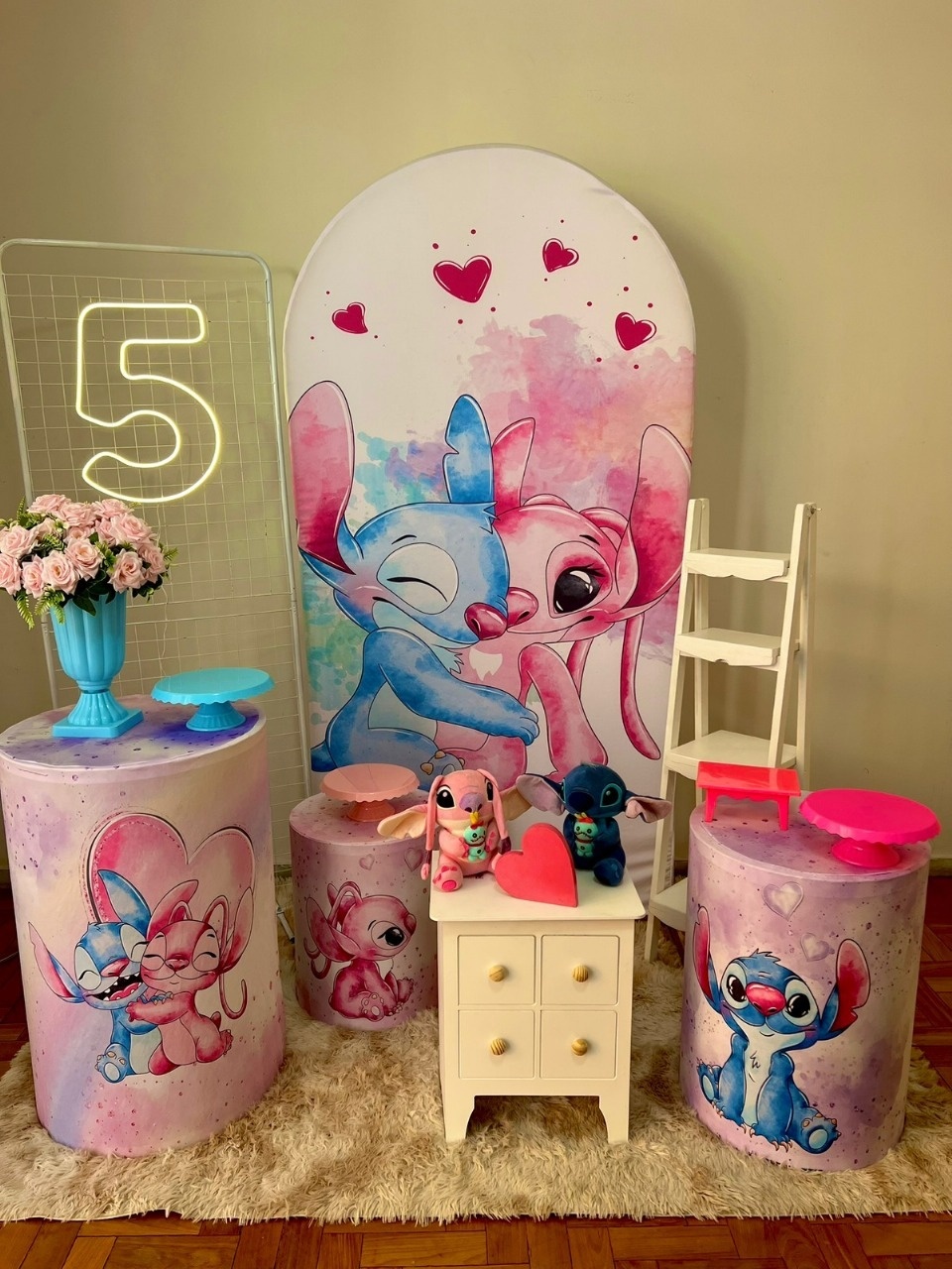 Stitch E Angel Romano 1 Completo - kitfestabh